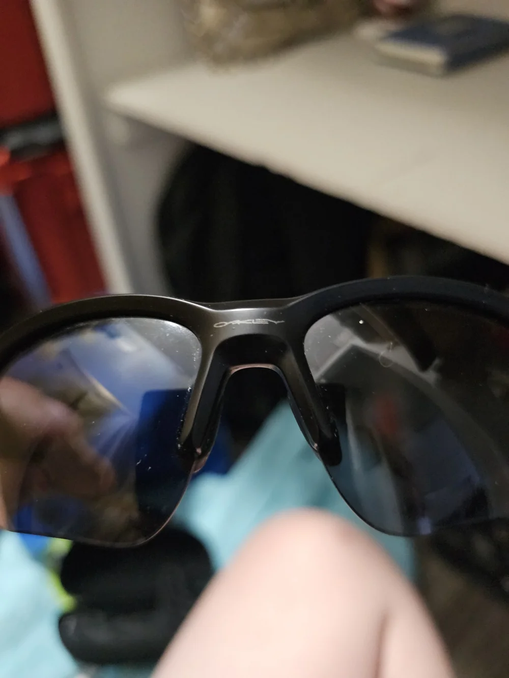 Oakley Flak Beta 2 Black Polarized Sunglasses with Protective Case